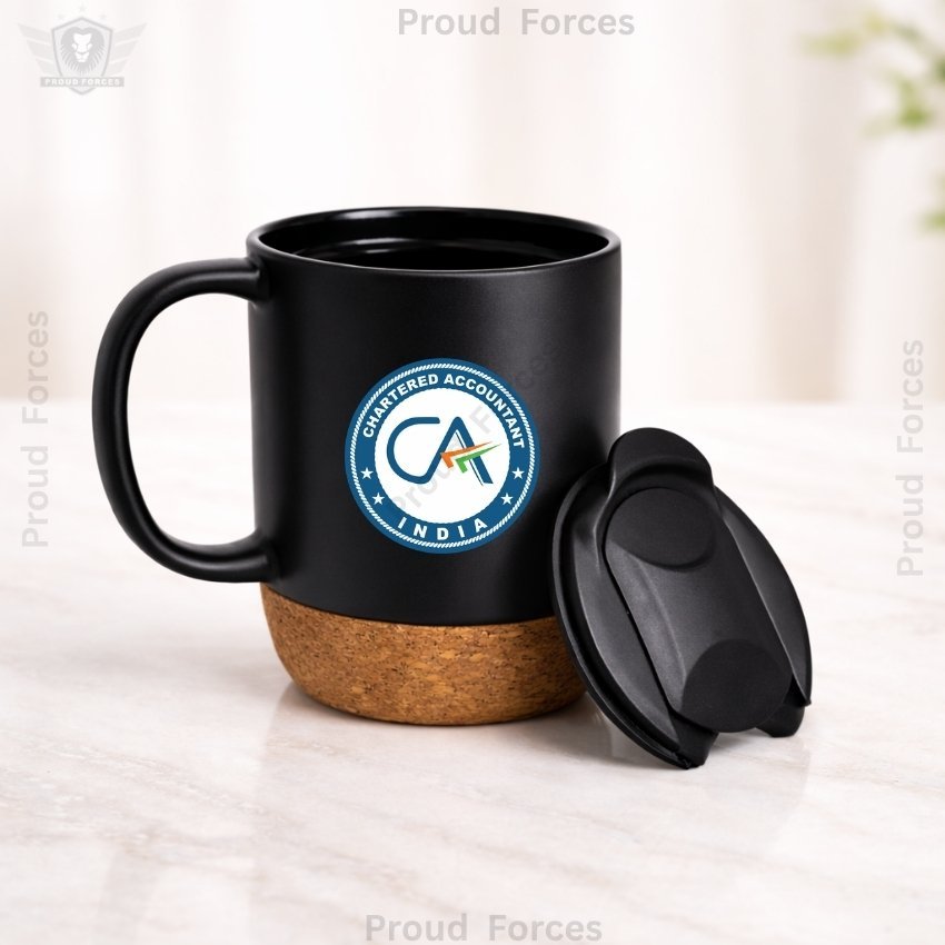 Chartered Accountant (CA) Matte Finish Coffee Mug with Cork Base