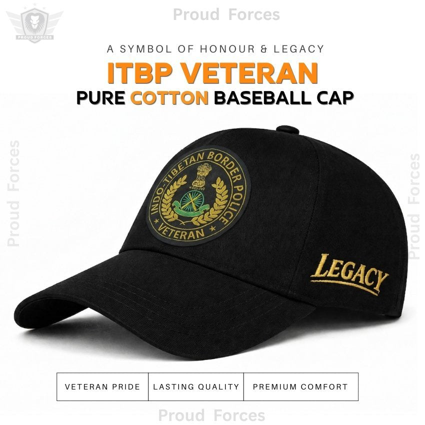 ITBP Veteran Pure Cotton Cap