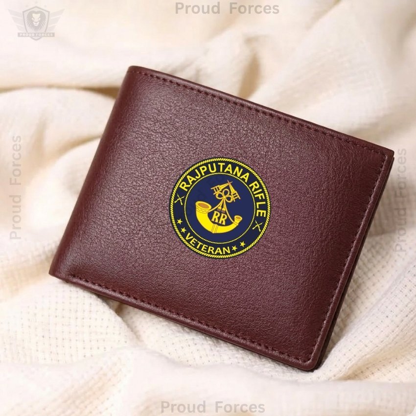 Rajputana Rifle Veteran Brown Leather Wallet for Men (Premium Classic Edition)