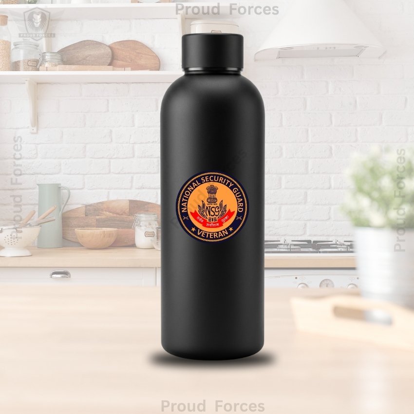 NSG (National Security Guard) Veteran Insulated Water Bottle