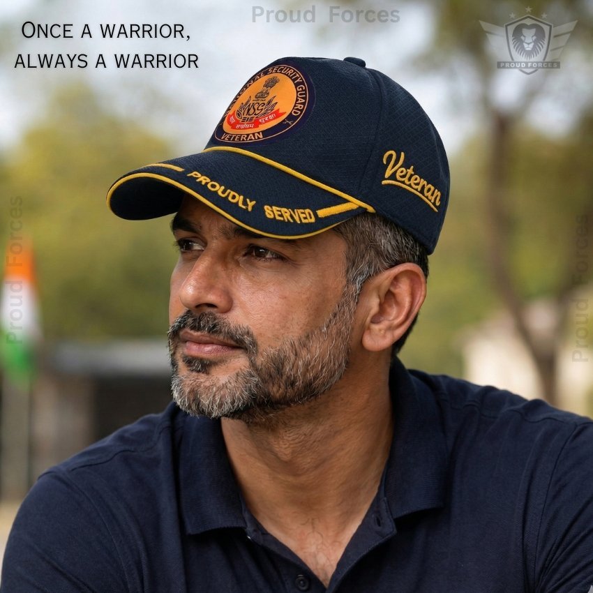 National Security Guard Proudly Veteran Baseball Cap (Blue Color) -Premium Quality