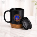 CISF Veteran Matte Finish Coffee Mug with Cork Base