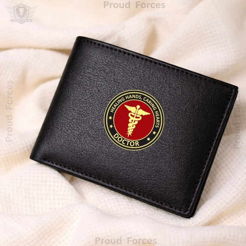 Doctor Black Leather Wallet for Men (Premium Classic Edition)