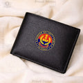 BSF Veteran Black Leather Wallet for Men (Premium Classic Edition)