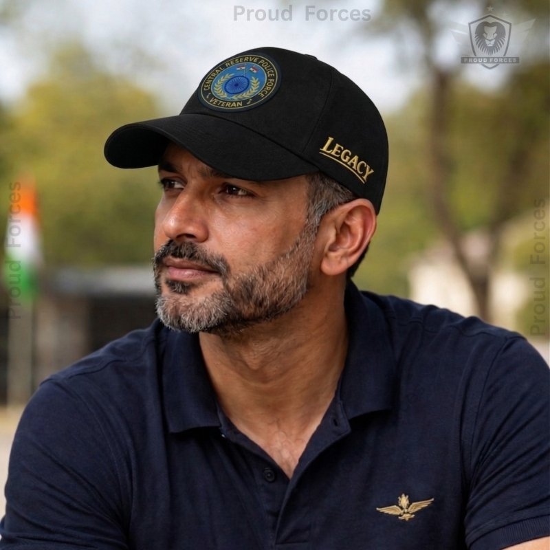 CRPF Veteran Pure Cotton Cap