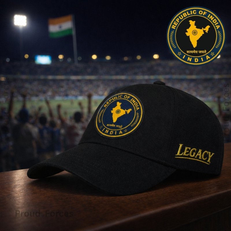 Republic of India Pure Cotton Cap