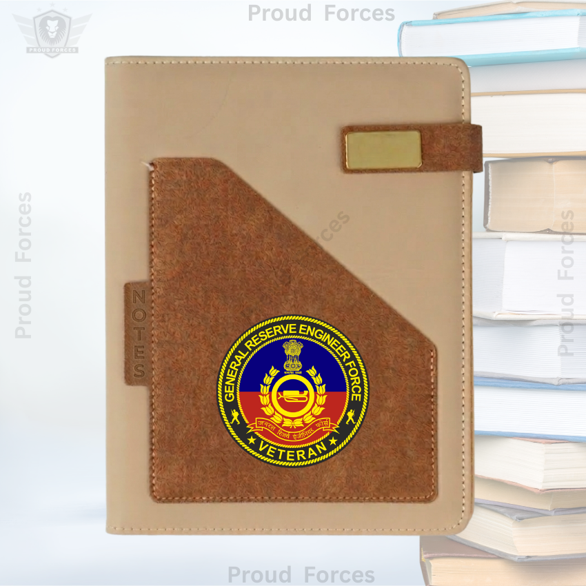 GREF Veteran Office Notebook with Phone & Pen Holder