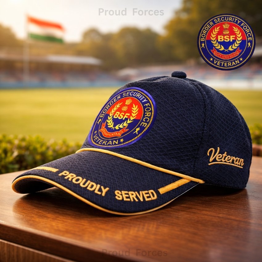 BSF (Blue) Proudly Served Baseball Cap for Veterans -Premium Quality