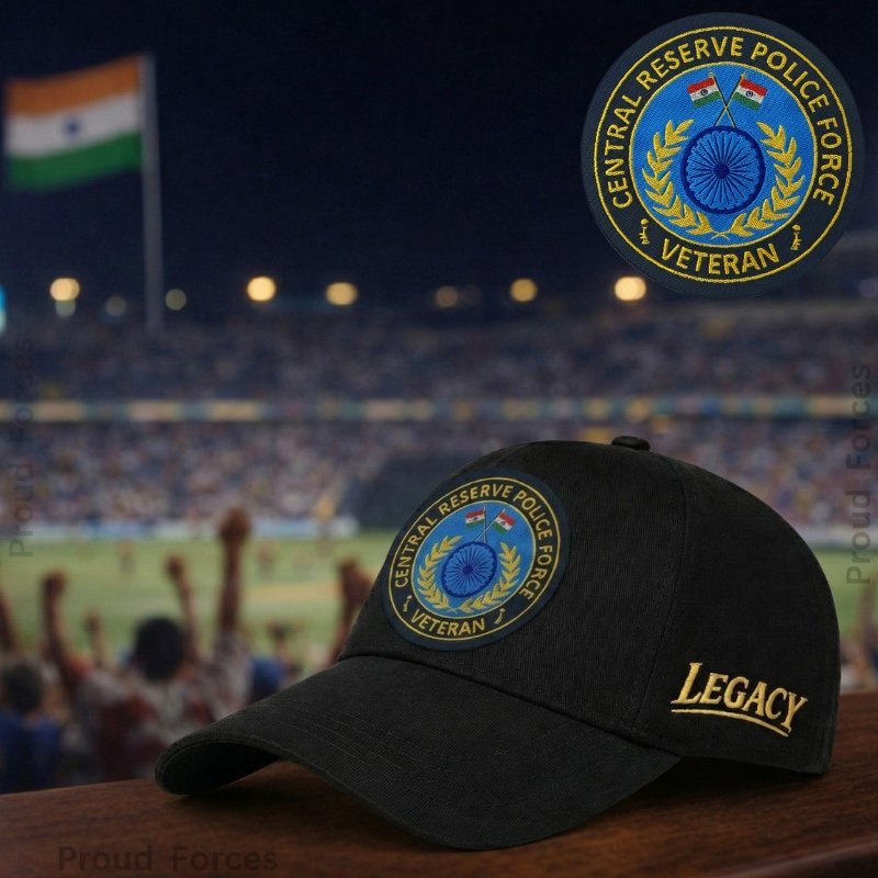 CRPF Veteran Pure Cotton Cap