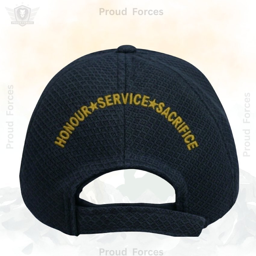 CAPF Flag Officers’ Veteran Baseball Cap (Blue Color)- Premium Quality