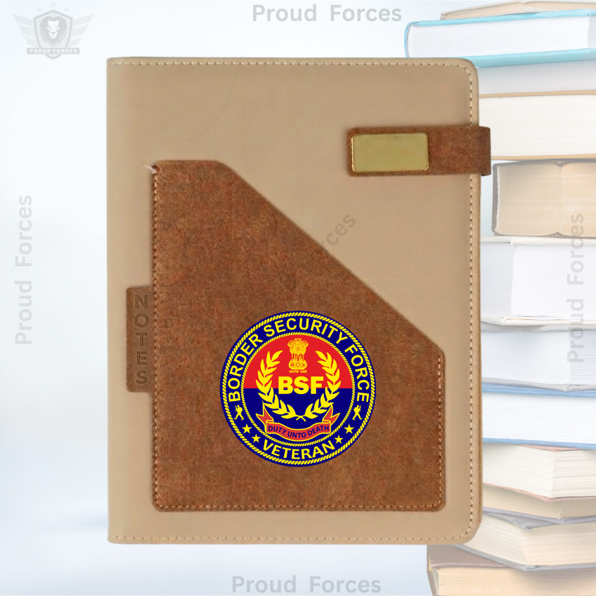 BSF Veteran Office Notebook with Phone & Pen Holder