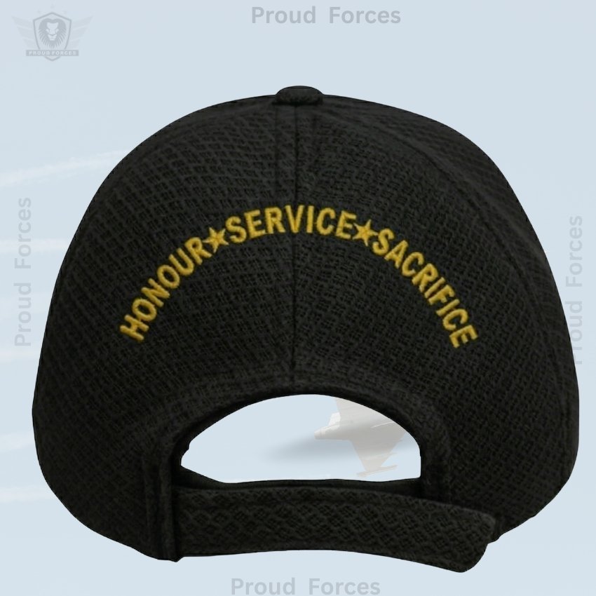 Indian Airforce Proudly Baseball Cap for Veterans(Black Color)- Premium Quality