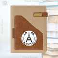 Architect Office Notebook with Phone & Pen Holder