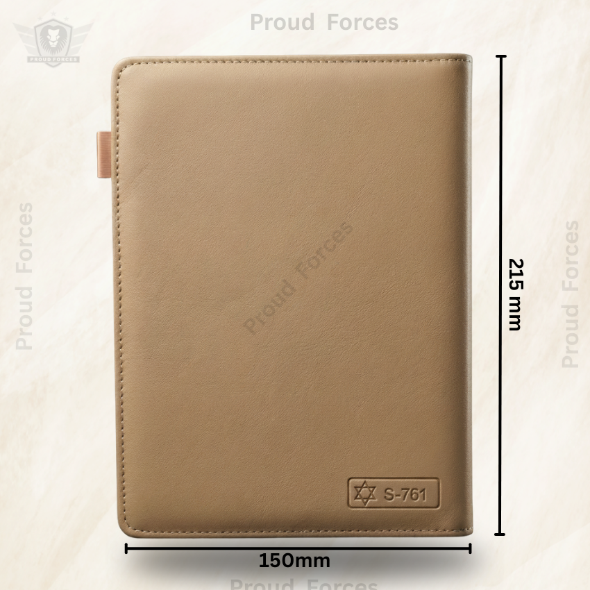 Doctor Office Notebook with Phone & Pen Holder