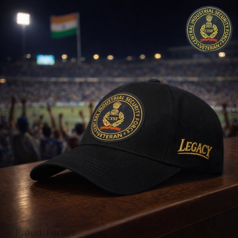 CISF Veteran Pure Cotton Cap