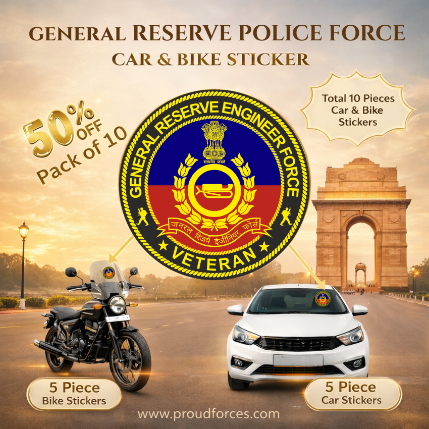 GREF Officer Veteran Cap & Sticker Combo
