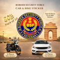 Premium Quality BSF Veteran Car & Bike Stickers