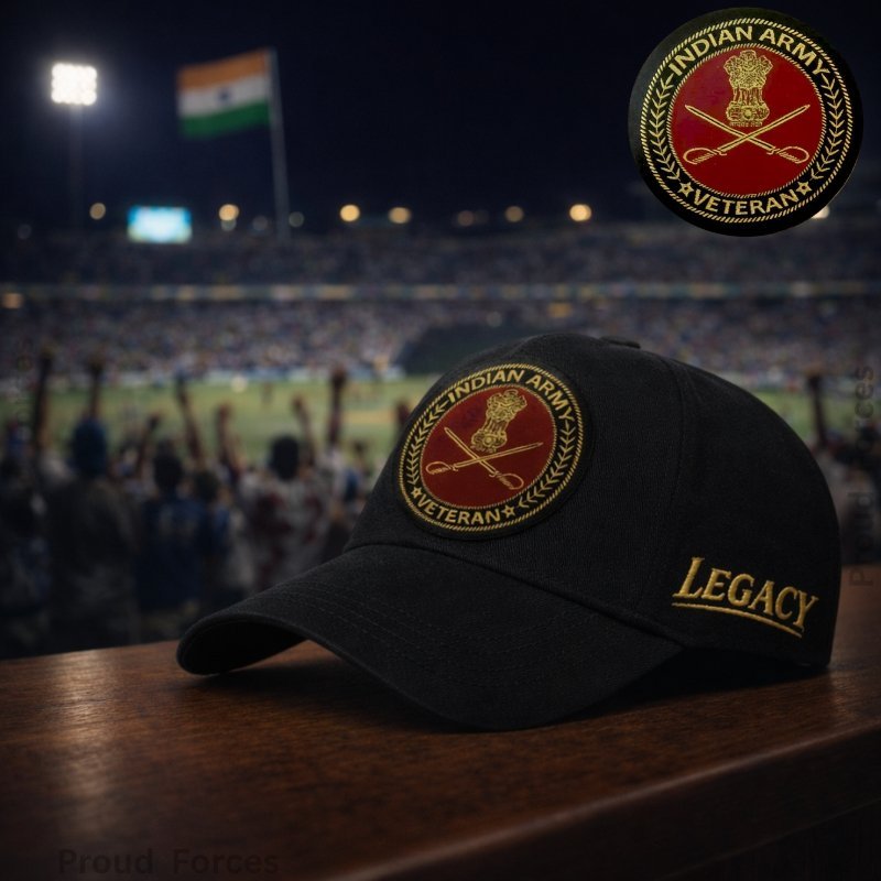 Indian Army Veteran Pure Cotton Cap