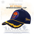 BSF  Officers’(Blue Color) Baseball Cap for Veterans- Premium Quality