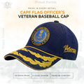 CAPF Flag Officers’ Veteran Baseball Cap (Blue Color)- Premium Quality