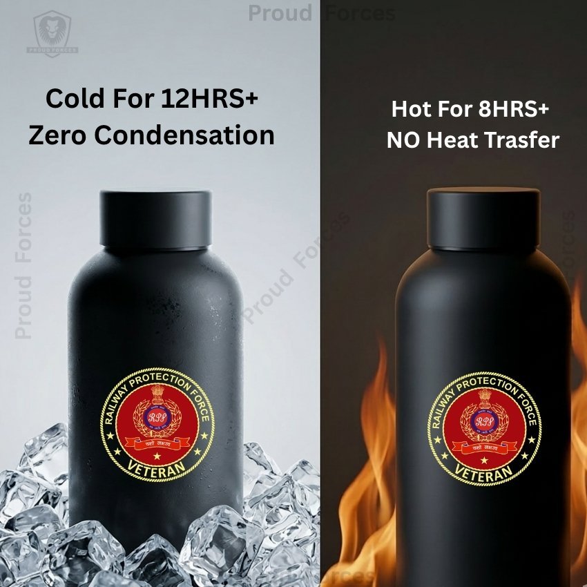 RPF (Railway Protection Force) Veteran Insulated Water Bottle
