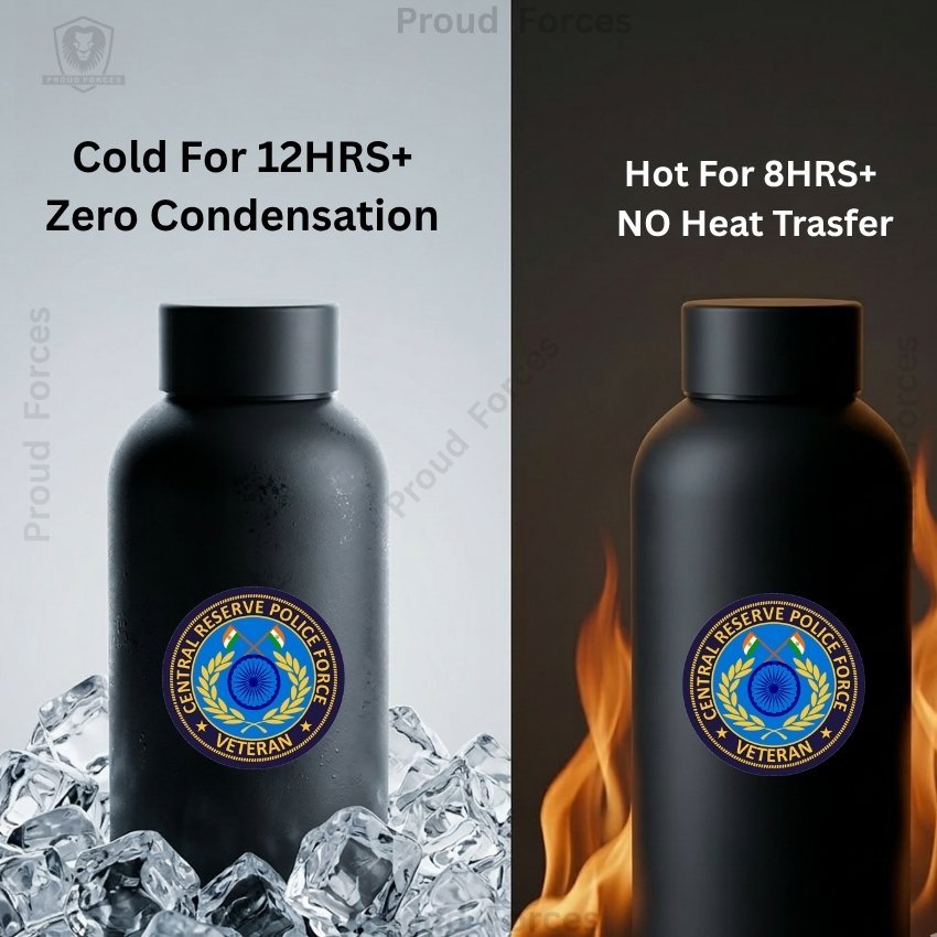 CRPF Veteran Insulated Water Bottle