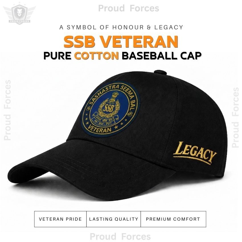 SSB Veteran Pure Cotton Cap