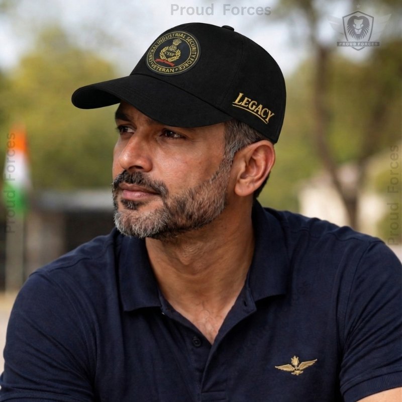 CISF Veteran Pure Cotton Cap