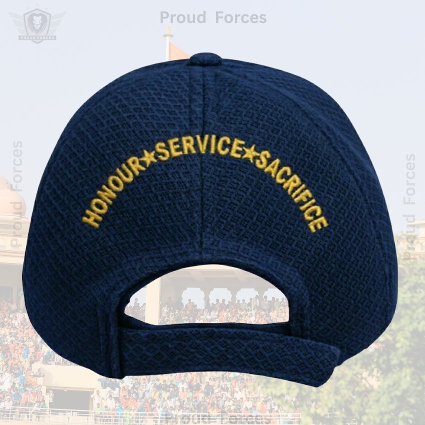CISF Proudly Veteran Baseball Cap (Blue Color)- Premium Quality