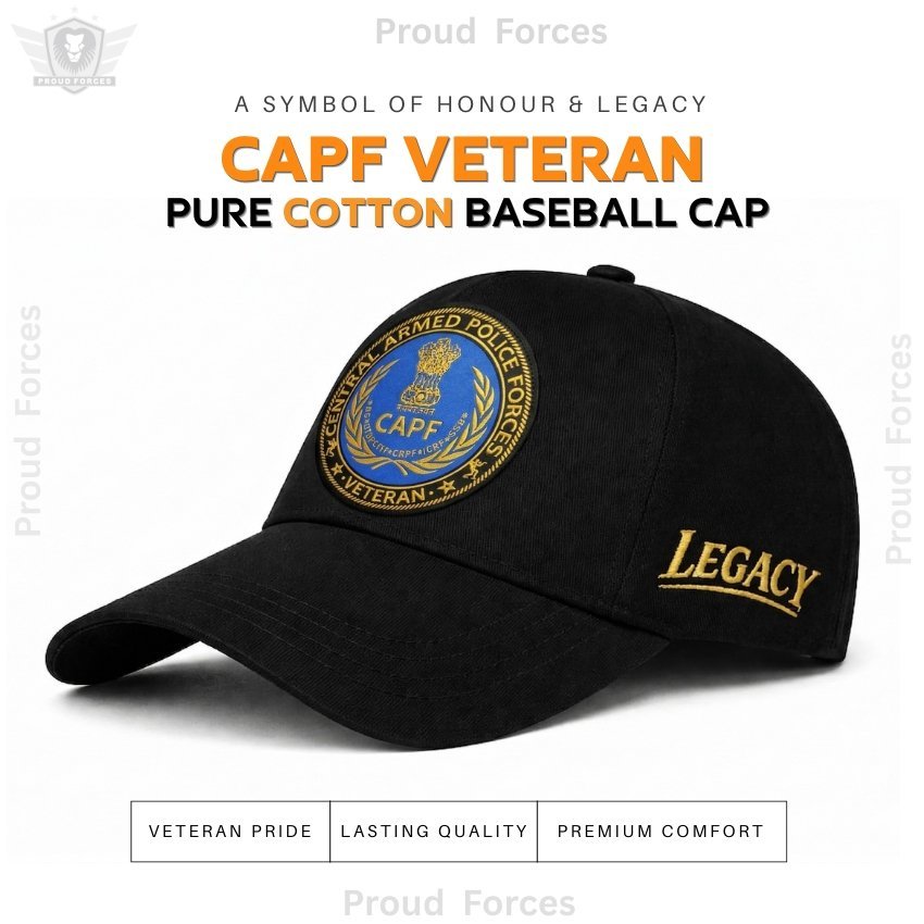 CAPF Veteran Pure Cotton Cap