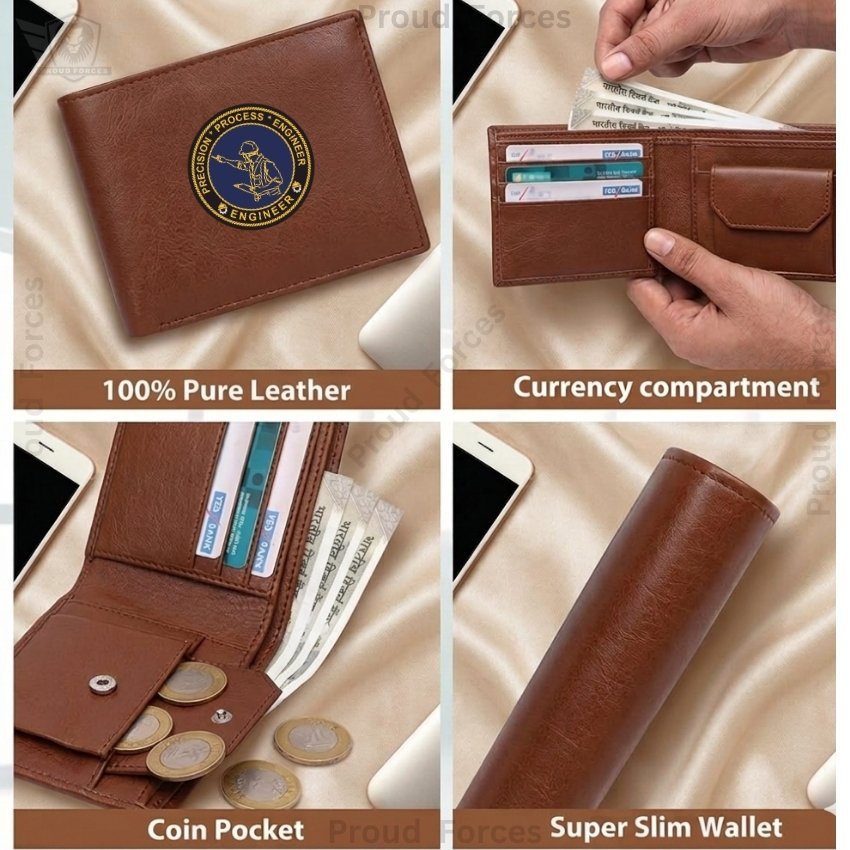 Engineer Brown Leather Wallet for Men (Premium Classic Edition)
