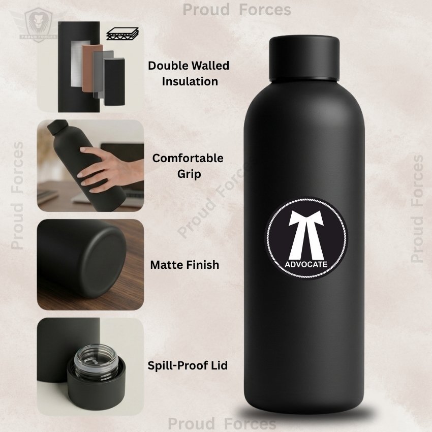 Advocate Veteran Insulated Water Bottle