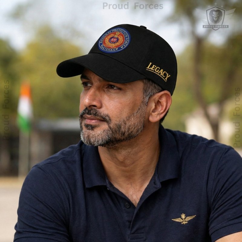 RAILWAY PROTECTION FORCE (RPF) Veteran Pure Cotton Cap