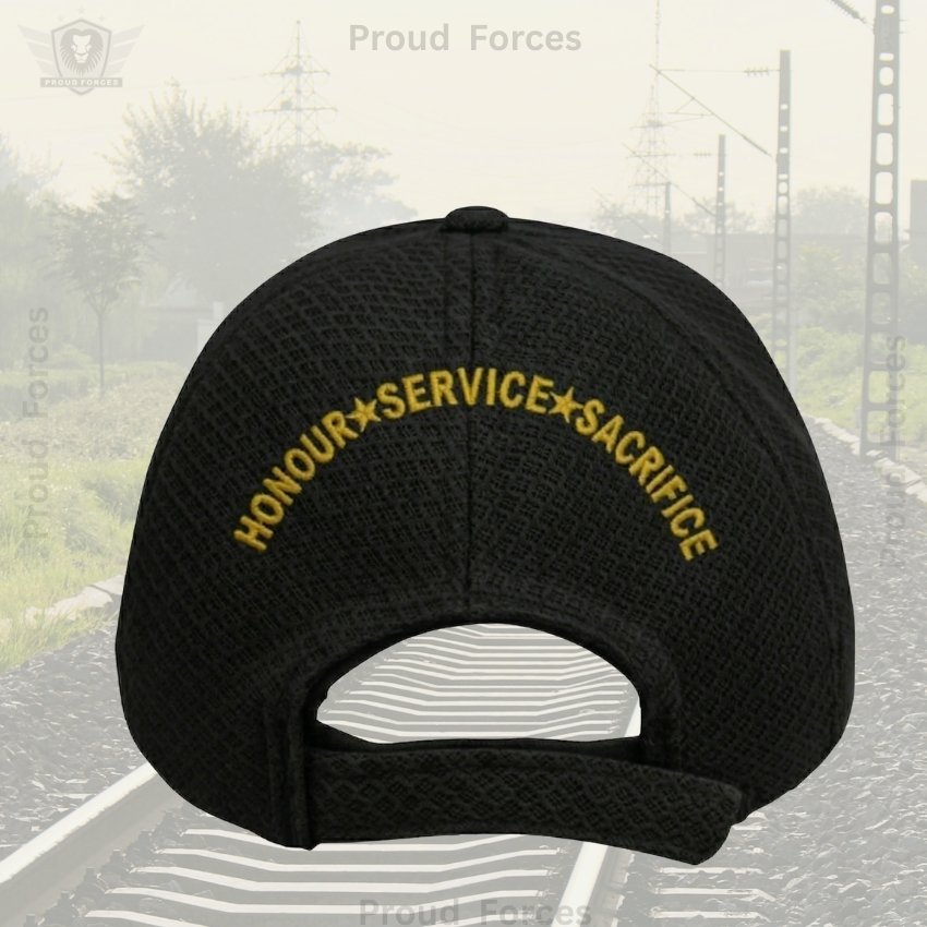 RPF Proudly Baseball Cap for Veterans (Black Color) -Premium Quality
