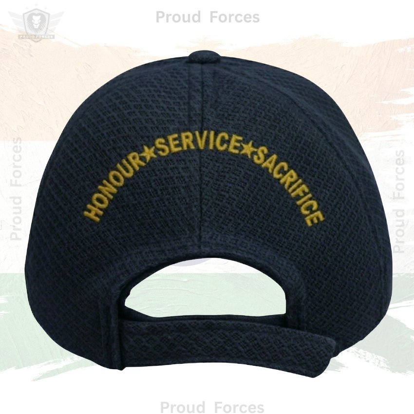 Assam Rifles Flag Officers’ Veteran Baseball Cap (Blue Color) -Premium Quality