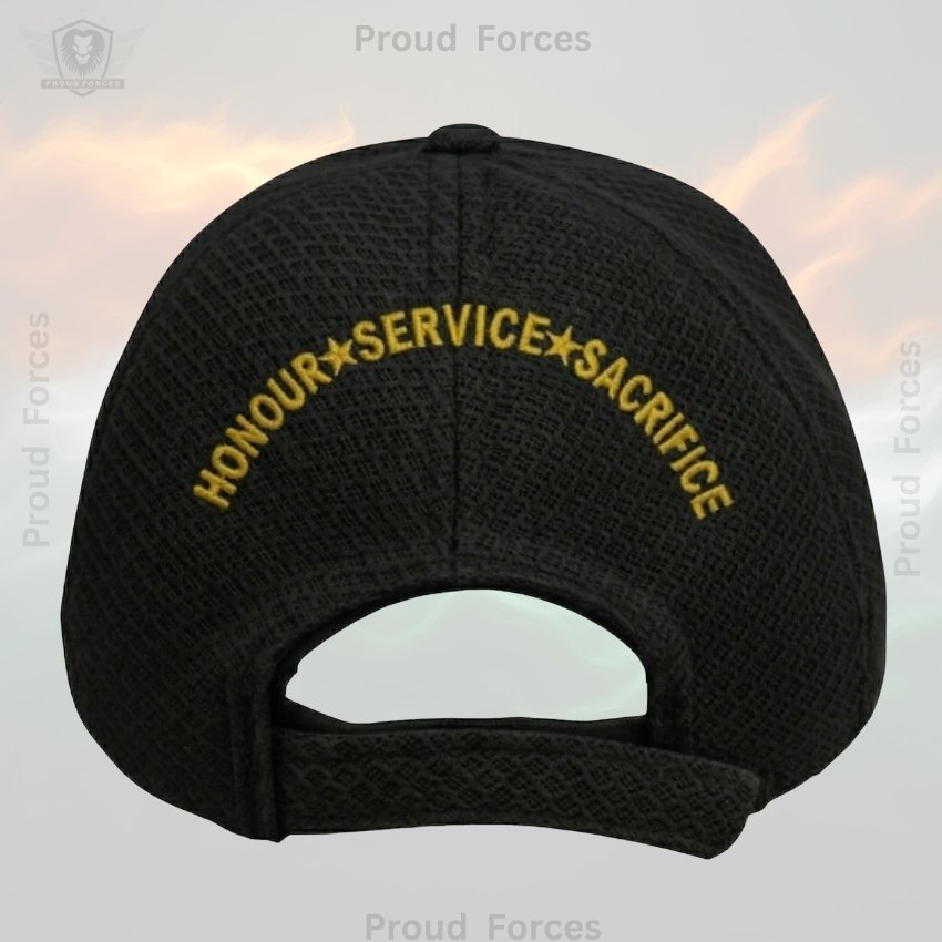 NSG Officer Veteran Baseball Cap (Black Color)- Premium Quality