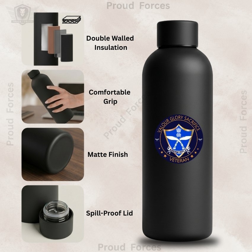 Assam Rifles Veteran Insulated Water Bottle