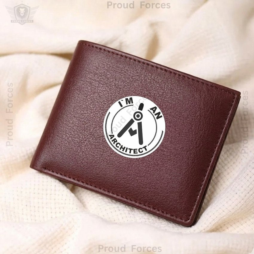 Architect Brown Leather Wallet for Men (Premium Classic Edition)