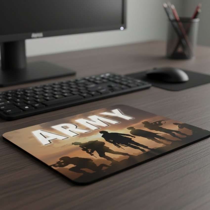 Premium Quality Indian Army Mouse Pad – Pack of 3