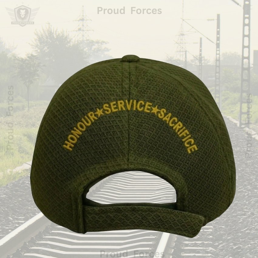 RPF Officers’ Veteran Baseball Cap (Olive Green Color)- Premium Quality