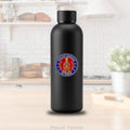 Police Service Veteran Insulated Water Bottle