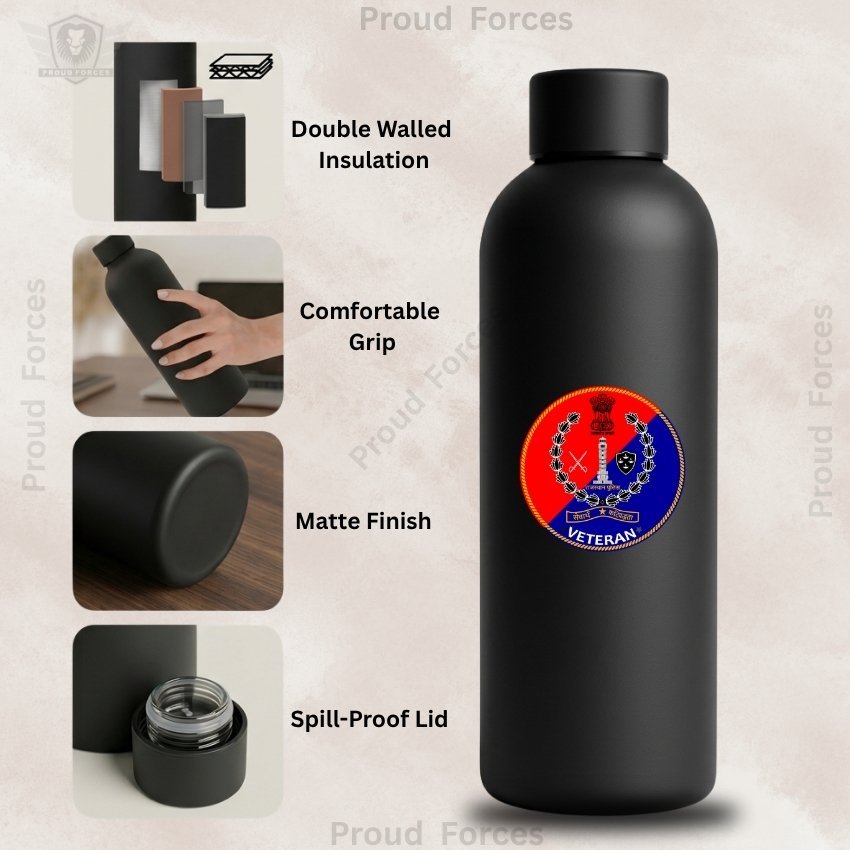 Rajasthan Police Veteran Insulated Water Bottle