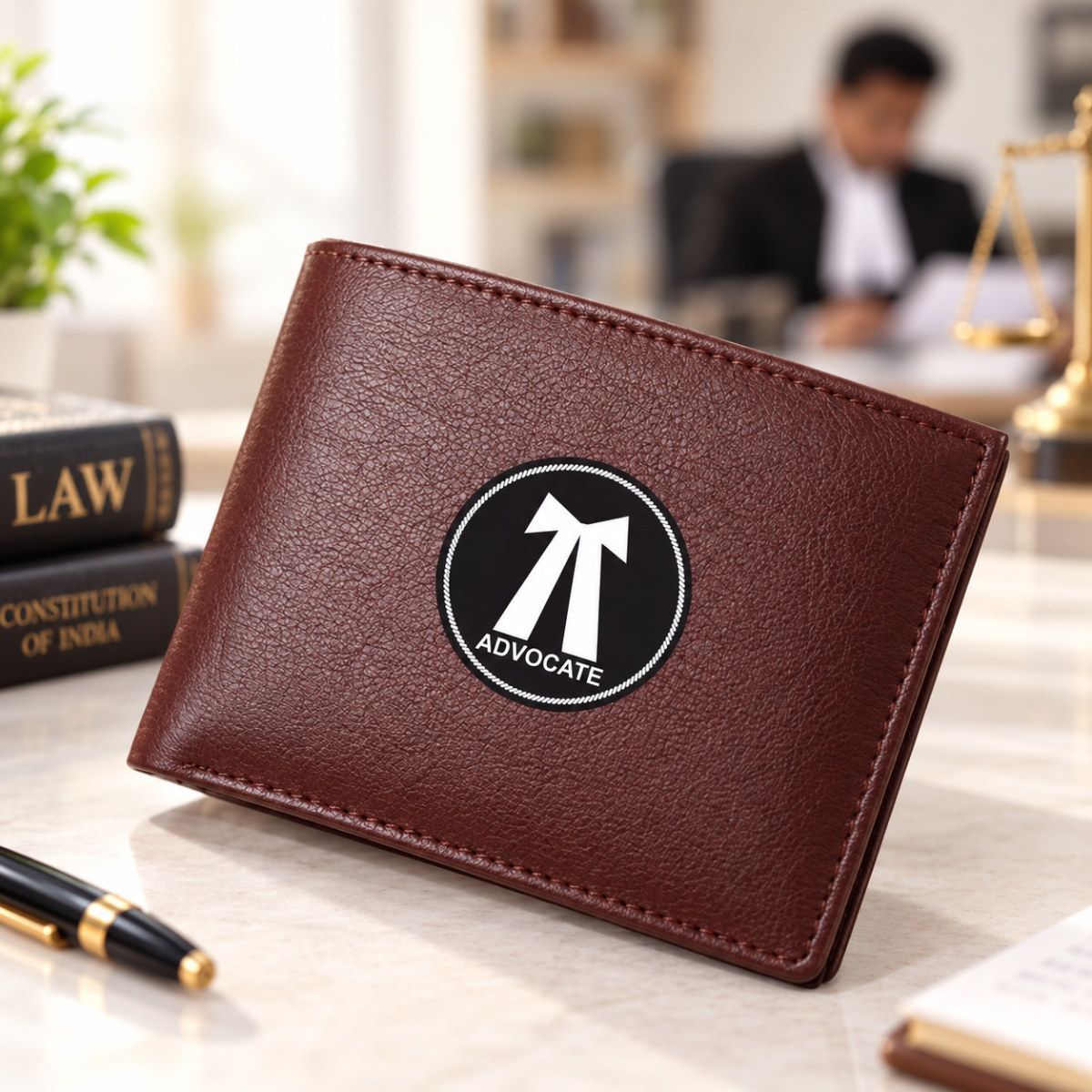 Advocate Brown Leather Wallet for Men (Premium Classic Edition)