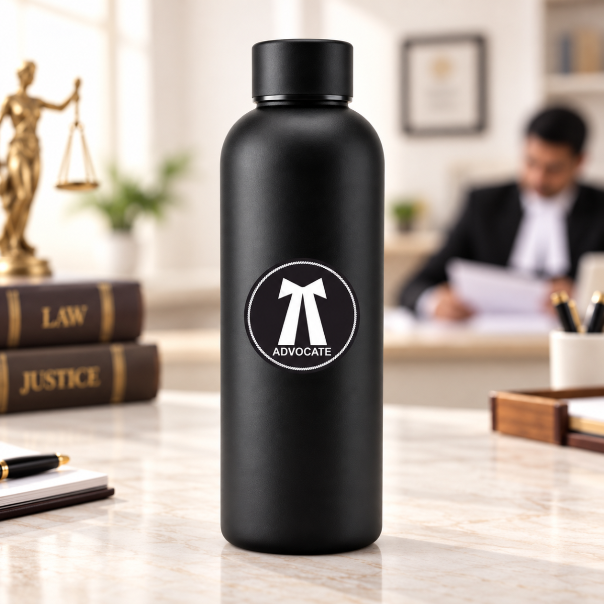 Advocate Veteran Insulated Water Bottle