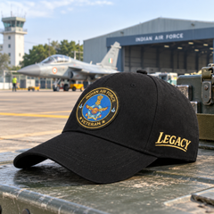 Indian Air Force Veteran Pure Cotton Cap