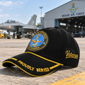 Indian Airforce Proudly Baseball Cap for Veterans(Black Color)- Premium Quality