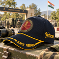 Indian Army Proudly Veteran Baseball Cap (Blue Color) -Premium Quality
