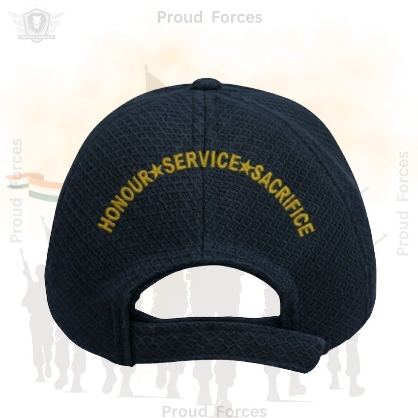 Indian Army Proudly Veteran Baseball Cap (Blue Color) -Premium Quality