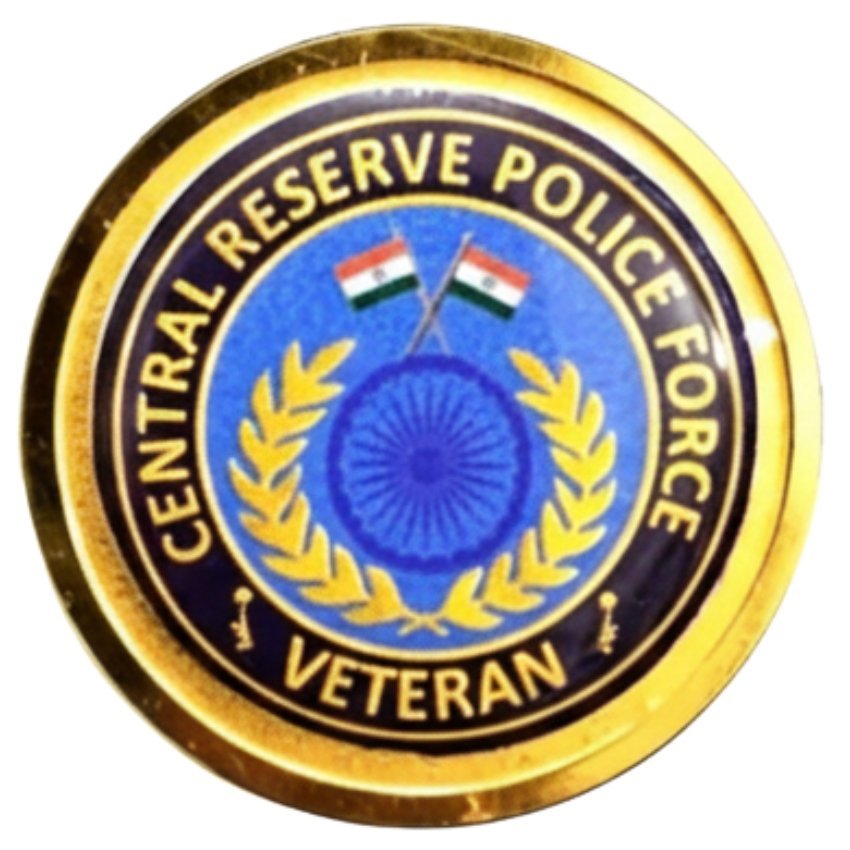 Premium Quality CRPF Blazer Lapel Pin