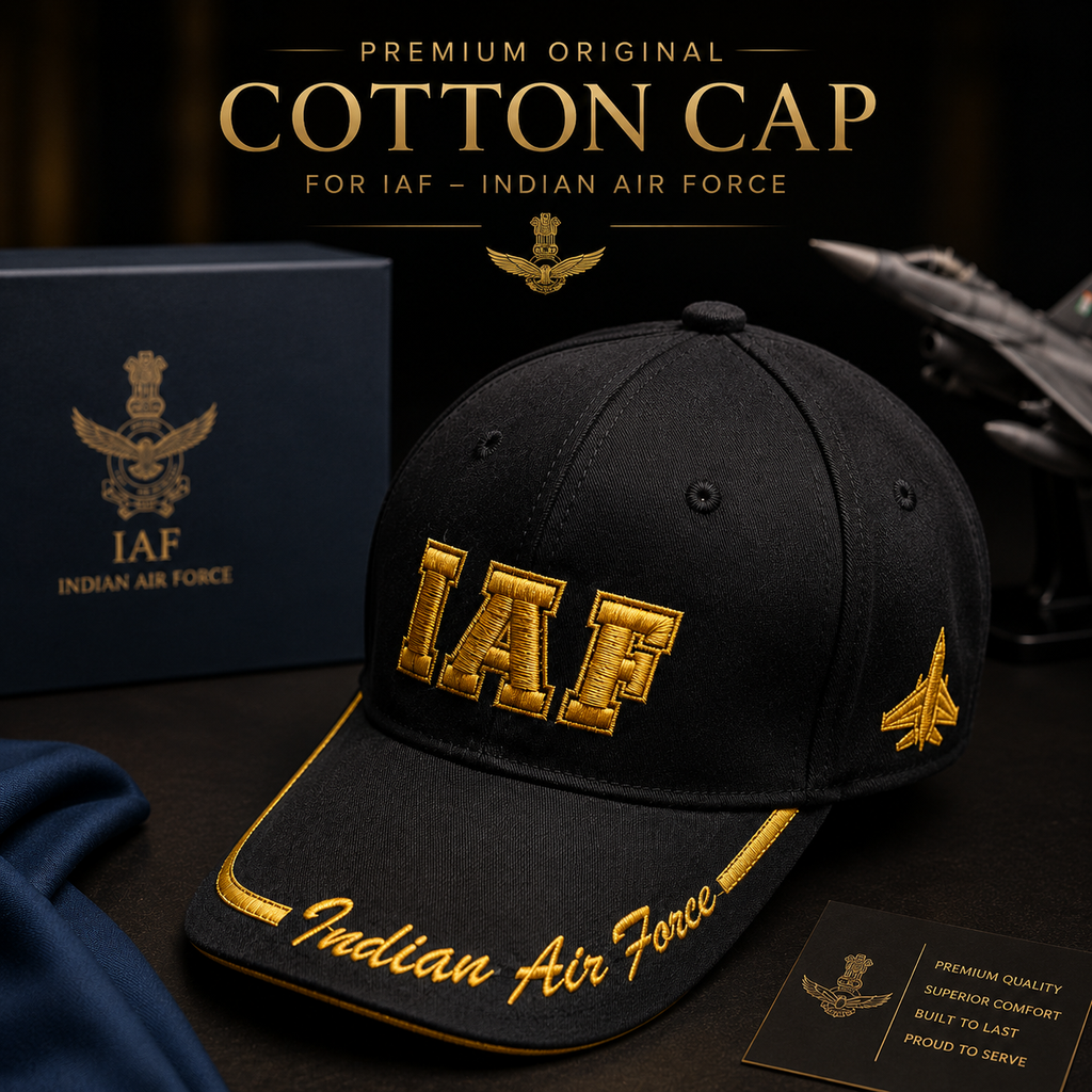 IAF Pure Cotton Cap